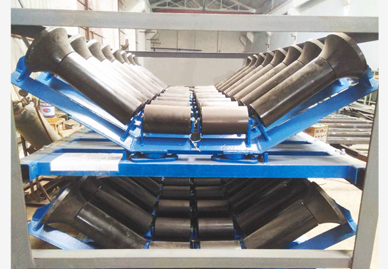 全自動摩擦頭調(diào)心托輥組